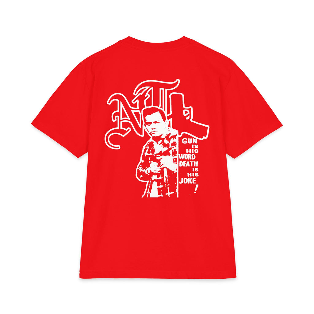 'Gun is Word, Death is His Joke' - ASIONG T-shirt